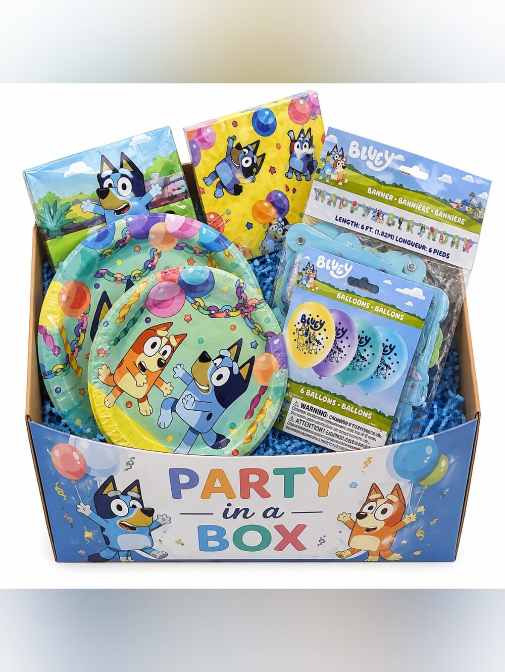 Bluey & Friends Party In A Box!